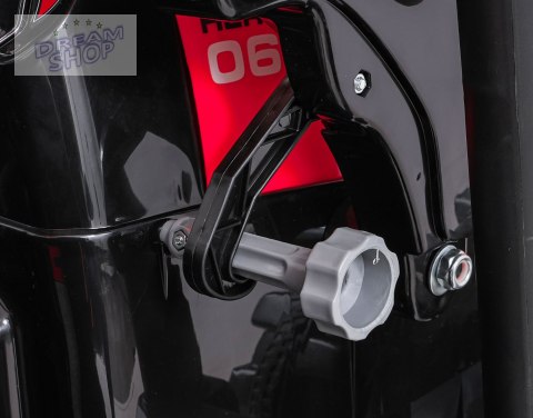 Pojazd MEGA Traktor D68 Z Przyczepką Czerwony