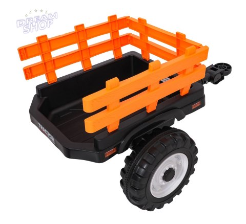 Pojazd MEGA Traktor D68 Z Przyczepką Czerwony