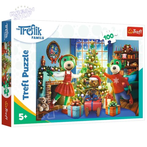 Puzzle - 100 - XMAS Zimowe Trefliki - Trefl 16459