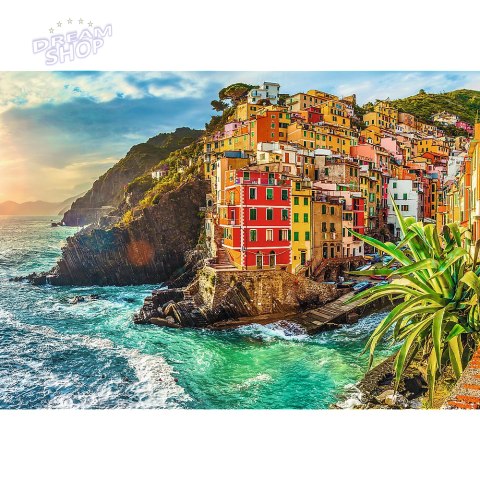 Puzzle - 1000 Premium Plus Miasteczko Riomaggiore, Włochy Trefl 10855
