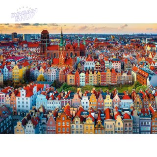 Puzzle - 1000 Premium Plus - Widok na Gdańsk, Polska Trefl 10856