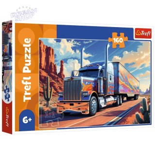 Puzzle 160 - Ciężarówka w trasie Trefl 15413