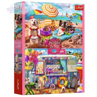 Puzzle - 2x500 - Wakacyjny czas Trefl 37533
