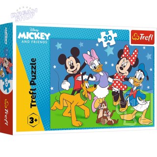 Puzzle 30 - Mysie sprawy - Disney Standard Characters Trefl 18309