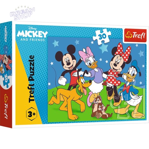Puzzle 30 - Mysie sprawy - Disney Standard Characters Trefl 18309