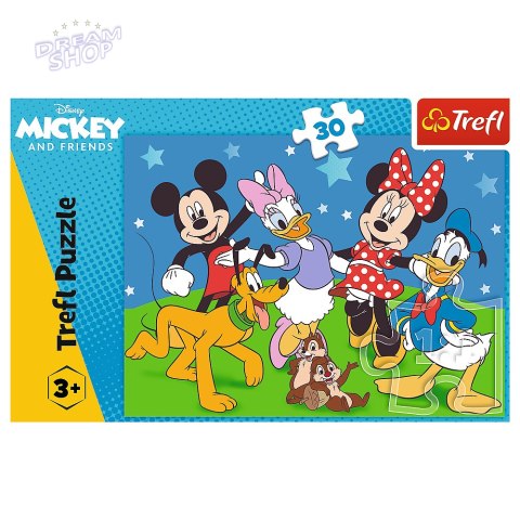 Puzzle 30 - Mysie sprawy - Disney Standard Characters Trefl 18309