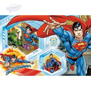 Puzzle 300 - Niezniszczalny Superman - Warner Superman Tref l23032