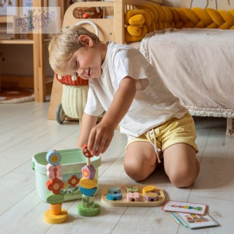 TOOKY TOY Box Edukacyjny 5 w1 Magiczny Ogród Montessori