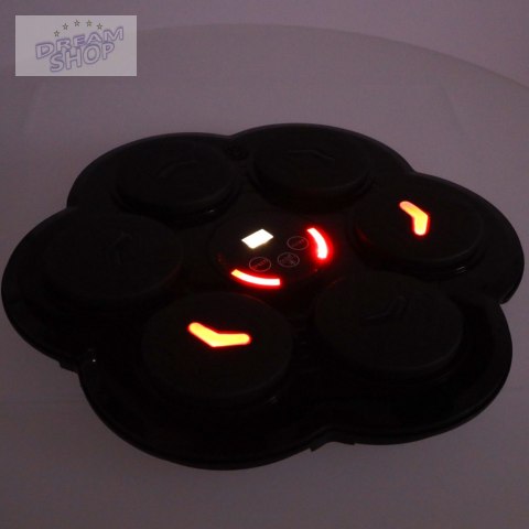 Tarcza bokserska treningowa na ścianę trenażer muzyka LED USB rękawice