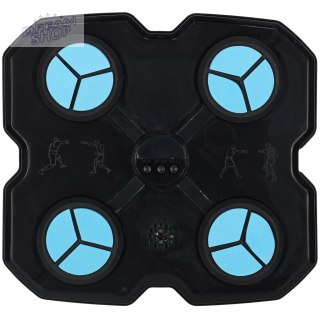 Tarcza bokserska treningowa na ścianę trenażer muzyka LED USB rękawice