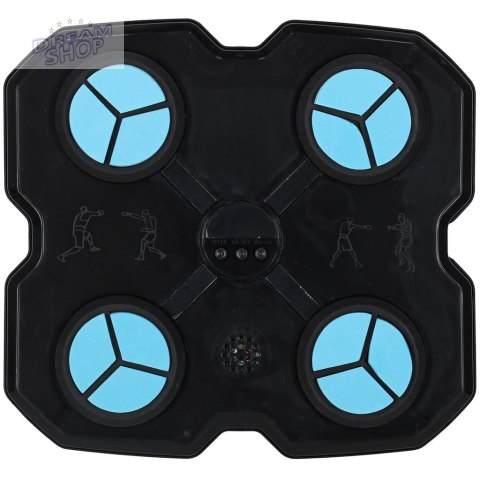 Tarcza bokserska treningowa na ścianę trenażer muzyka LED USB rękawice