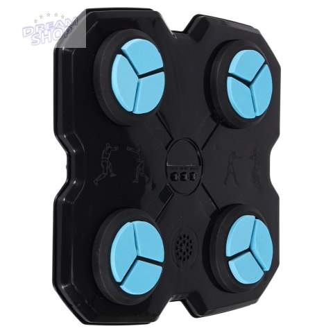 Tarcza bokserska treningowa na ścianę trenażer muzyka LED USB rękawice
