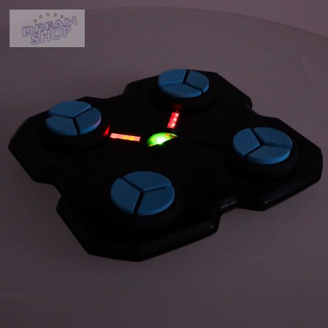 Tarcza bokserska treningowa na ścianę trenażer muzyka LED USB rękawice