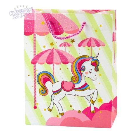 Torba Prezentowa Dla Dzieci Jednorożec Kolorowa 23 x 16 x 10 cm
