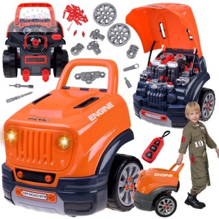 Zestaw mechanika: Ruchomy WARSZTAT SAMOCHODOWY + światło i dźwięk ZA5738