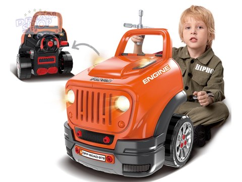 Zestaw mechanika: Ruchomy WARSZTAT SAMOCHODOWY + światło i dźwięk ZA5738