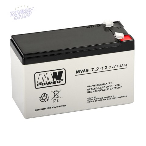 Akumulator Żelowy AGM Do Auta Na Akumulator 12V7.2AH