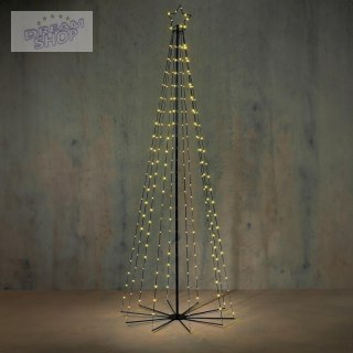 CHOINKA DEKORACYJNA 230 LED CIEPŁY BIAŁY 240CM LUCA