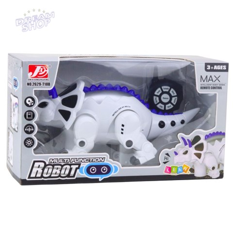 Inteligentny Robot Dinozaur RC Zdalnie Sterowany Triceratops