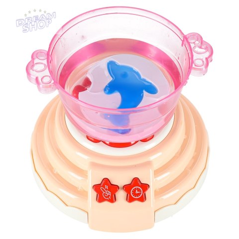 Klej żel kryształowy 3D crystal glue magiczna kuchnia szablony kreatywny zestaw 62 elementy morelowy