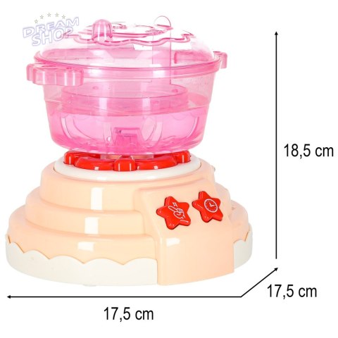 Klej żel kryształowy 3D crystal glue magiczna kuchnia szablony kreatywny zestaw 62 elementy morelowy