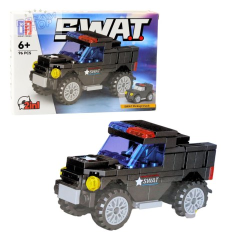 Klocki Konstrukcyjne Pojazdy Środki Transportu SWAT 2w1 92-117 el.