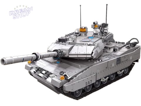Klocki konstrukcyjne Wojskowy CZOŁG niemiecki Leopard 2A7 - 1498 ele ZA5758