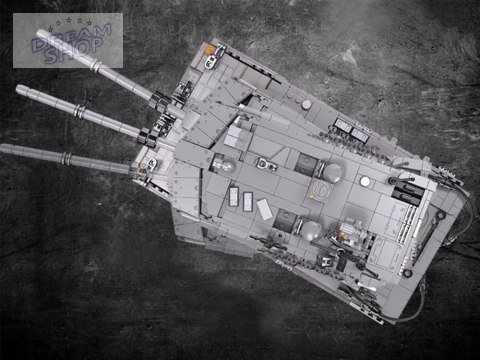 Klocki konstrukcyjne Wojskowy CZOŁG niemiecki Leopard 2A7 - 1498 ele ZA5758