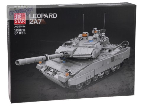 Klocki konstrukcyjne Wojskowy CZOŁG niemiecki Leopard 2A7 - 1498 ele ZA5758