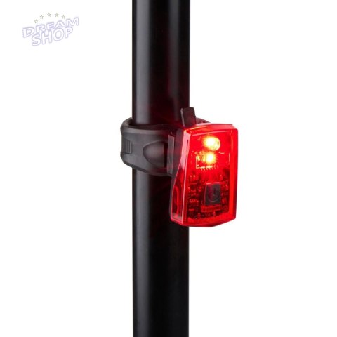 LAMPKA ROWEROWA NA TYŁ LED DUNLOP K-MARK