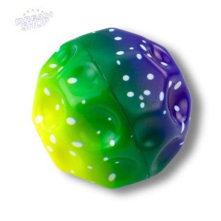 Piłeczka Z Wgłębieniami Do Odbijania Ugniatania Piankowa Kolorowa 10cm