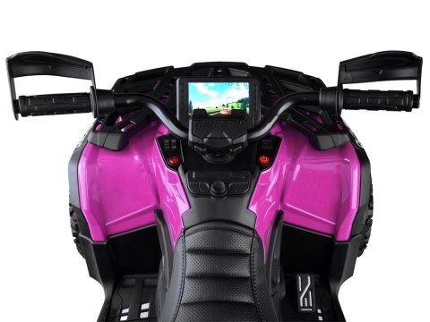 Quad na akumulator dla dzieci 2 osob CAN-AM OUTLANDER 4x4 Panel LED PA0326