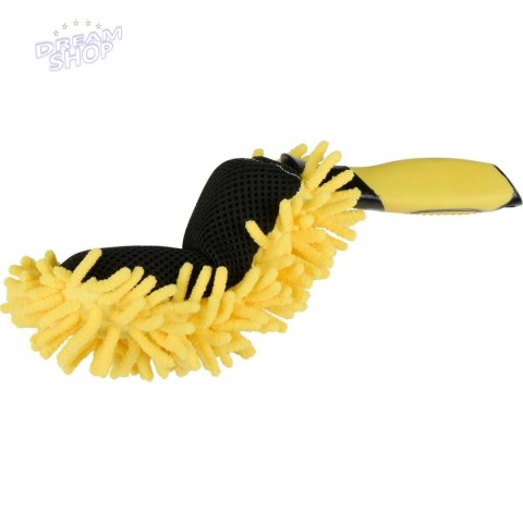 SZCZOTKA DO MYCIA FELG Z MIKROFIBRY GIĘTKA DŁUGA DUNLOP 32,5CM