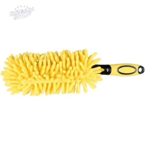 SZCZOTKA DO MYCIA FELG Z MIKROFIBRY GIĘTKA DŁUGA DUNLOP 32,5CM