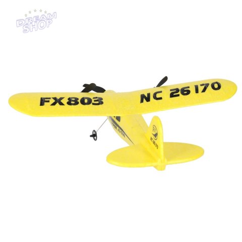 Samolot zdalnie sterowany na pilota RC FX803 Piper 150mah