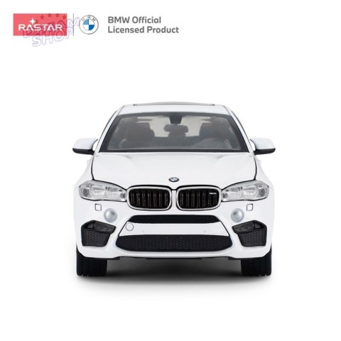 Autko Metalowe 1:24 BMW X6M Białe RASTAR