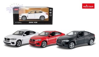 Autko Metalowe 1:24 BMW X6M Czarny RASTAR