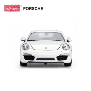 Autko Metalowe 1:24 Porsche 911 Biały RASTAR
