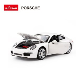 Autko Metalowe 1:24 Porsche 911 Biały RASTAR
