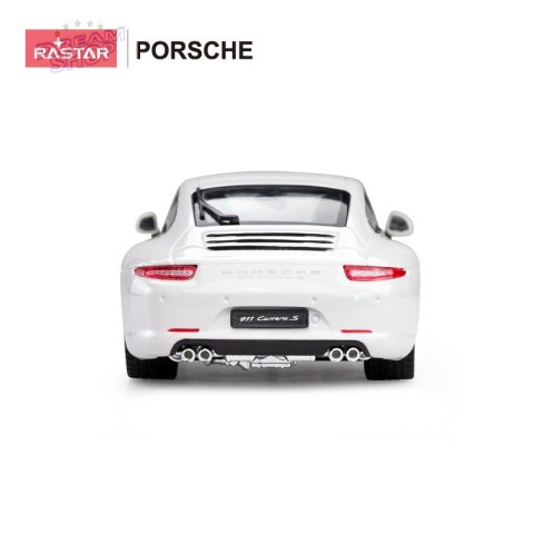 Autko Metalowe 1:24 Porsche 911 Biały RASTAR