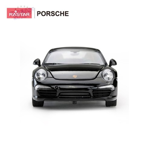 Autko Metalowe 1:24 Porsche 911 Czarne RASTAR