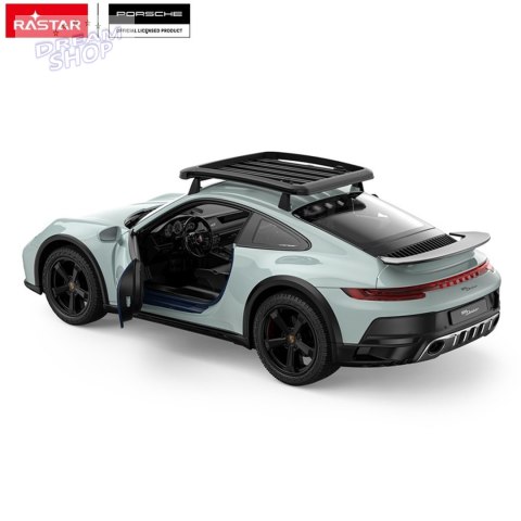Autko R/C 1:14 Porsche 911 Dakar Miętowy RASTAR