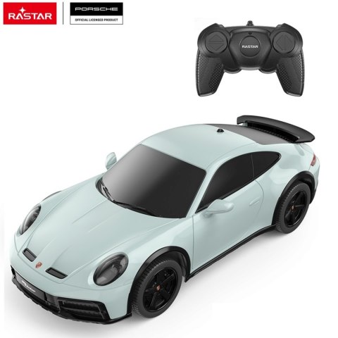 Autko R/C 1:24 Porsche 911 Dakar Miętowy RASTAR