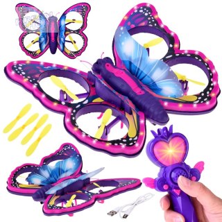 Bajecznie kolorowy Motyl Dron sterowany za pomocą Magicznej Różdżki RC0727