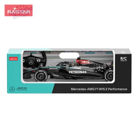 Bolid R/C 1:12 Mercedes-AMG F1 W15 E Performance Czarny RASTAR