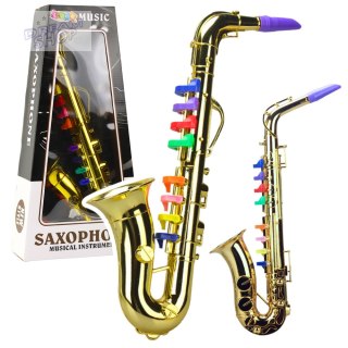 Instrument Muzyczny Dla Dzieci Saksofon Zabawkowy Złoty