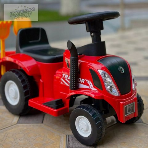 Jeżdzik traktor z przyczepą dla dzieci dźwięki Z220C