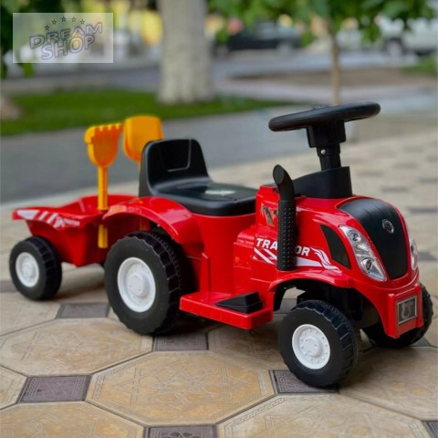 Jeżdzik traktor z przyczepą dla dzieci dźwięki Z220C