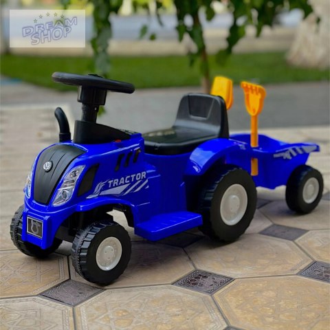 Jeżdzik traktor z przyczepą dla dzieci dźwięki Z220N