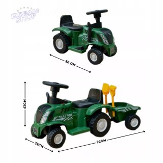 Jeżdzik traktor z przyczepą dla dzieci dźwięki Z220Z
